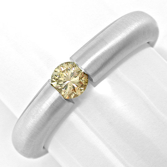 Foto 2 - Brillant-Spann Ring Goldbraun 18K Weißgold, S6418